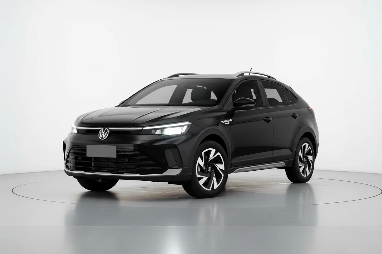 VW Nivus Highline, SUV coupé, foto de estúdio